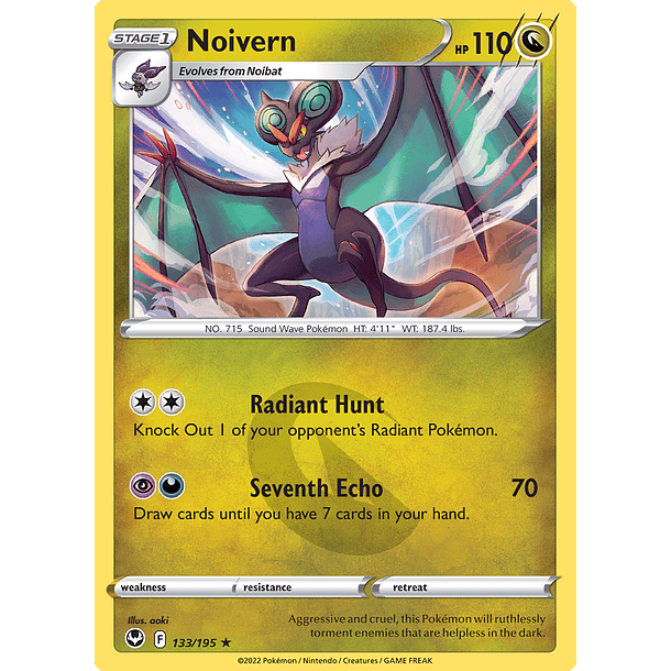 Noivern - 133/195 - Rare
