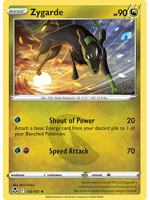 Zygarde - 134/195 - Rare