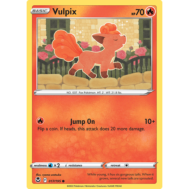 Vulpix - 017/195 - Common
