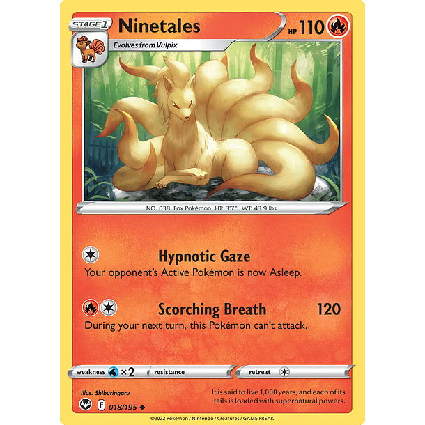 Ninetales - 018/195 - Uncommon