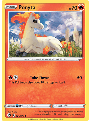 Ponyta - 021/195 - Common