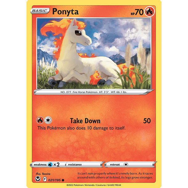 Ponyta - 021/195 - Common