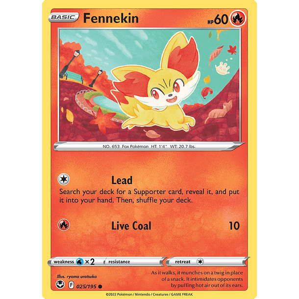 Fennekin - 025/195 - Common