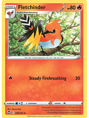 Fletchinder - 028/195 - Uncommon