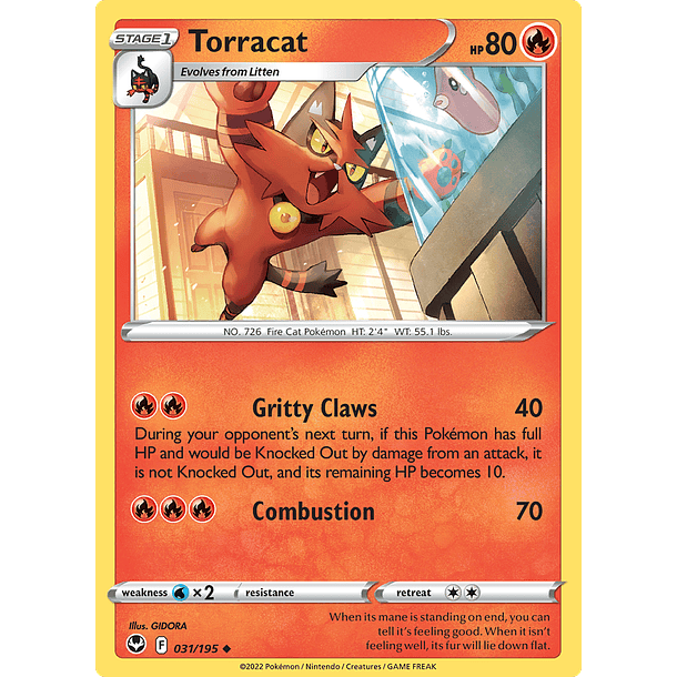 Torracat - 031/195 - Uncommon