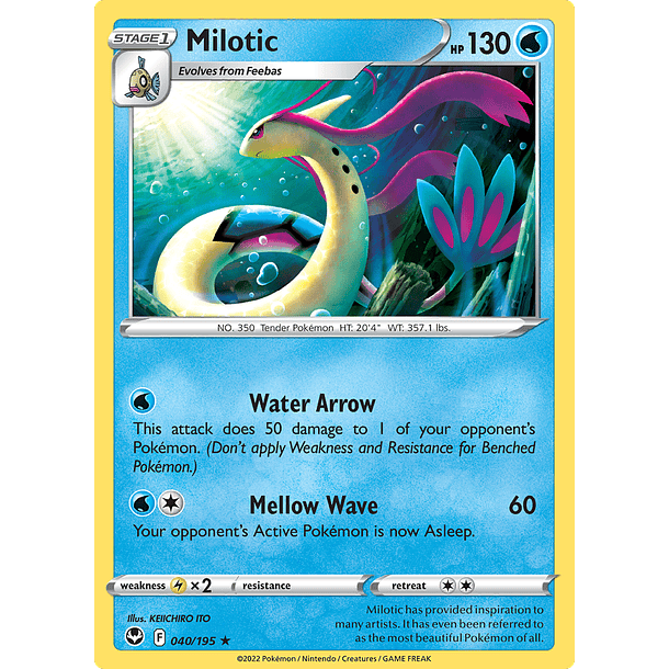 Milotic - 040/195 - Rare