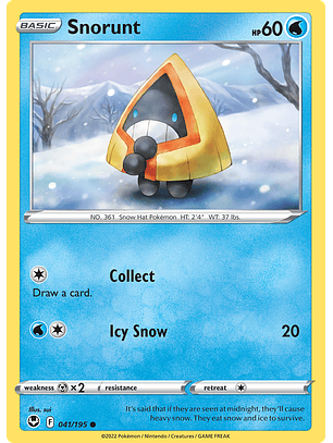 Snorunt - 041/195 - Common