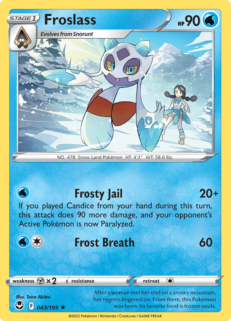 Froslass - 043/195 - Rare 1