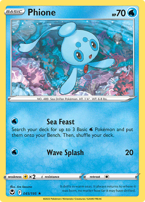 Phione - 045/195 - Rare