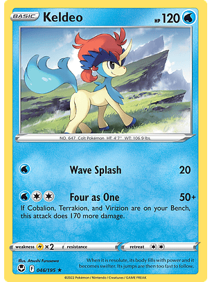 Keldeo - 046/195 - Rare