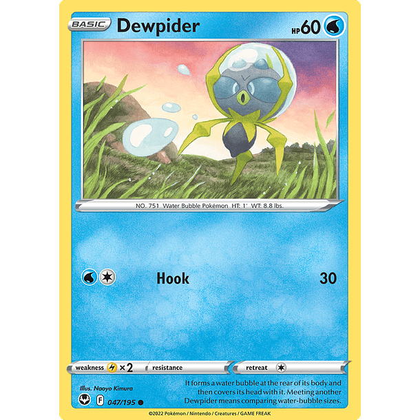 Dewpider - 047/195 - Common