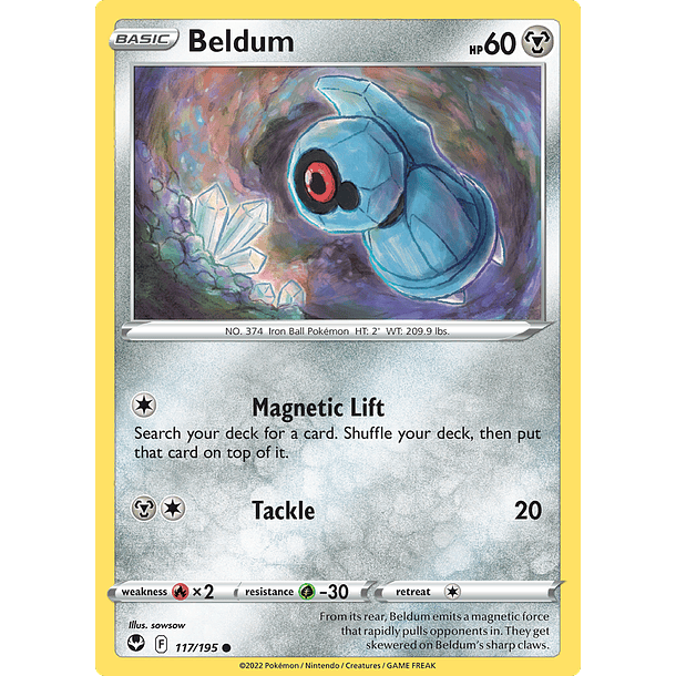 Beldum - 117/195 - Common