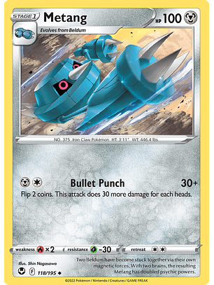 Metang - 118/195 - Uncommon