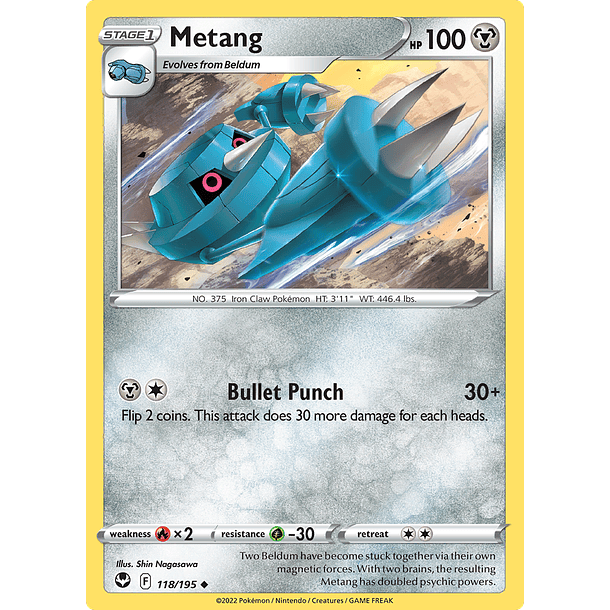 Metang - 118/195 - Uncommon