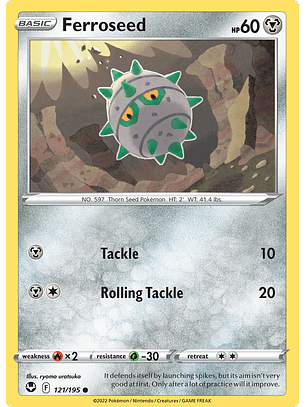 Ferroseed - 121/195 - Common