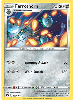 Ferrothorn - 122/195 - Uncommon