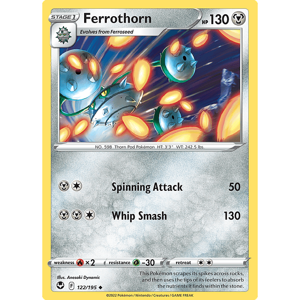 Ferrothorn - 122/195 - Uncommon