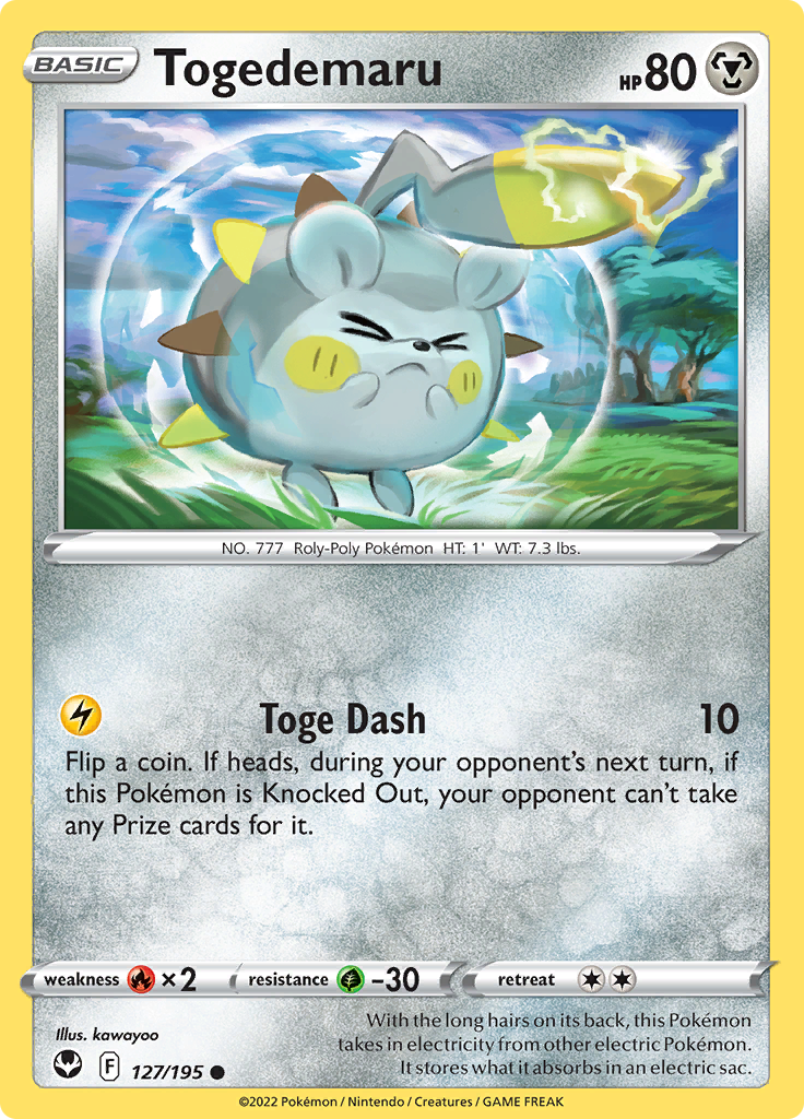 Togedemaru - 127/195 - Common 1