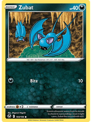 Zubat - 103/195 - Common