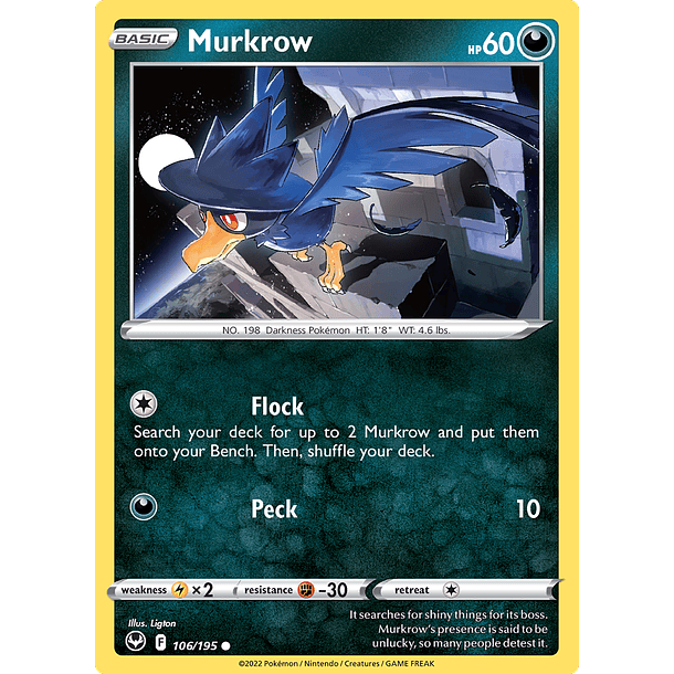 Murkrow - 106/195 - Common