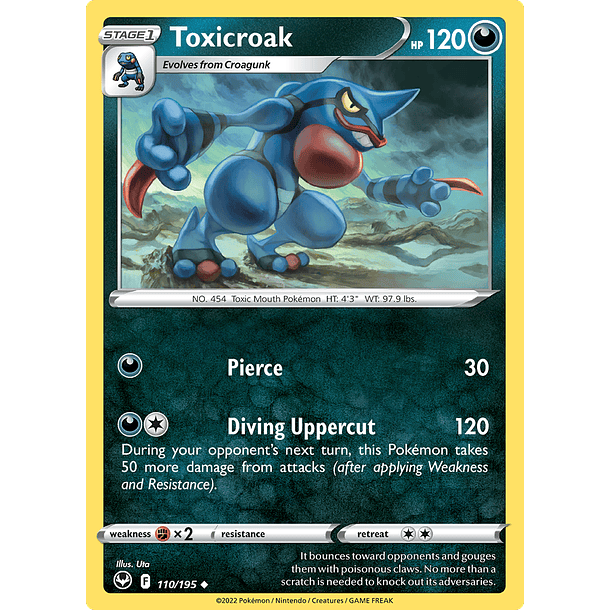 Toxicroak - 110/195 - Uncommon