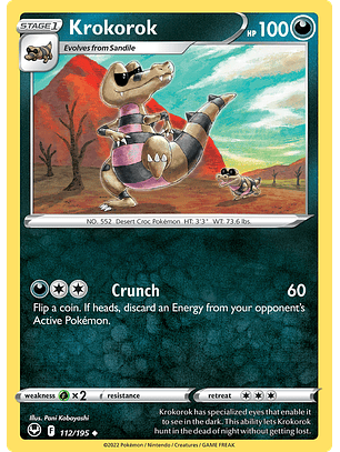Krokorok - 112/195 - Uncommon