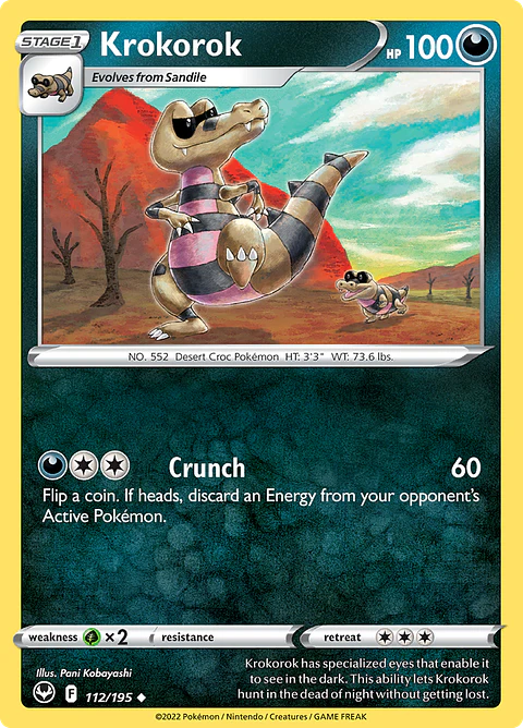 Krokorok - 112/195 - Uncommon