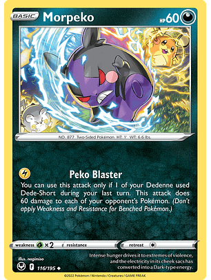 Morpeko - 116/195 - Uncommon