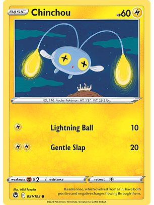 Chinchou - 051/195 - Common