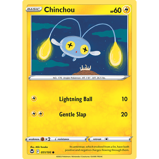 Chinchou - 051/195 - Common