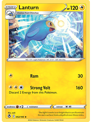 Lanturn - 052/195 - Uncommon