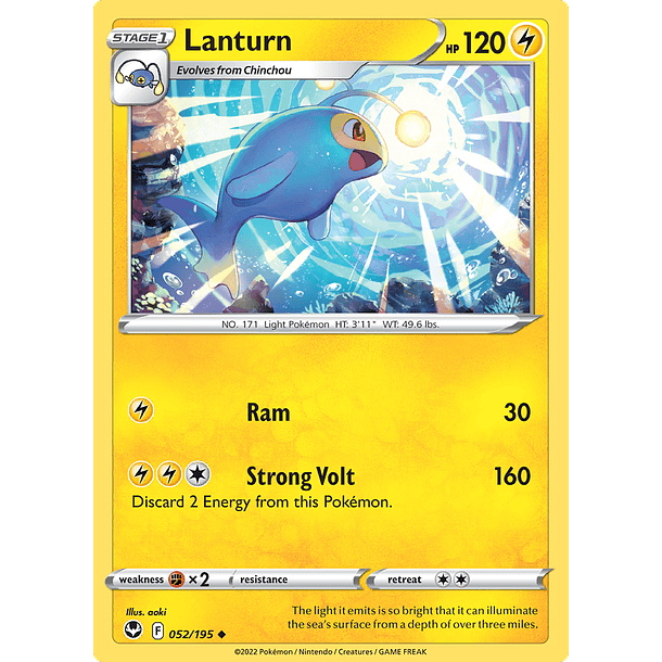 Lanturn - 052/195 - Uncommon