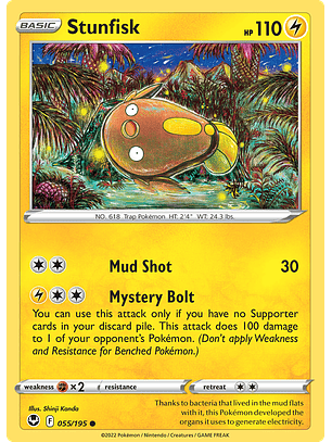 Stunfisk - 055/195 - Common