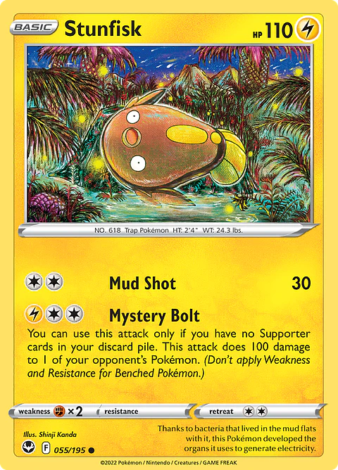 Stunfisk - 055/195 - Common