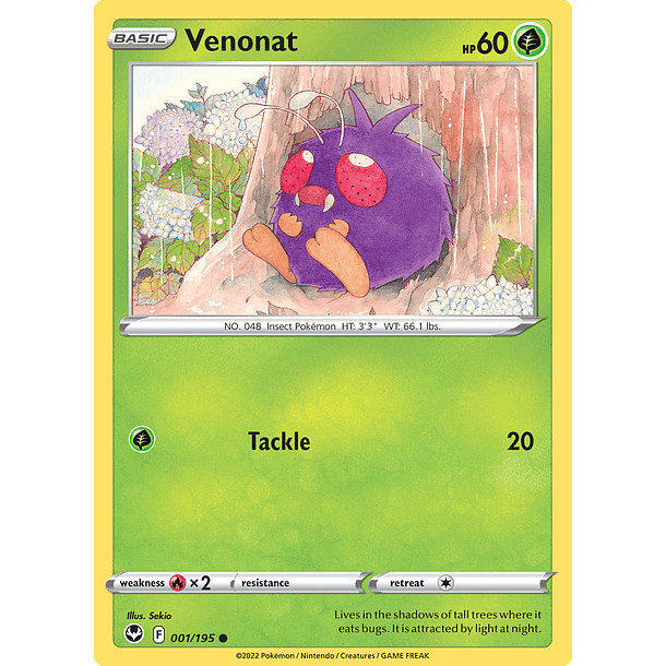 Venonat - 001/195 - Common