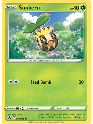 Sunkern - 005/195 - Common