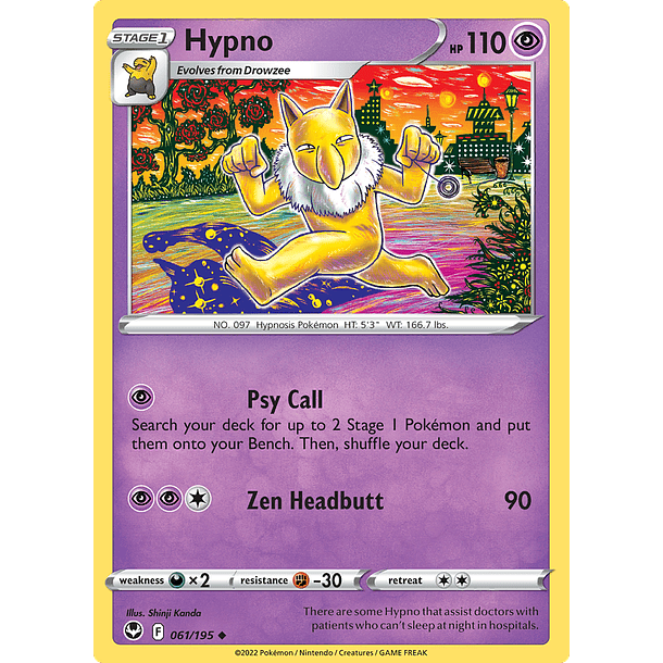 Hypno - 061/195 - Uncommon