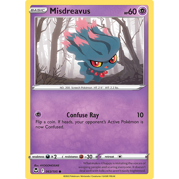 Misdreavus - 063/195 - Common