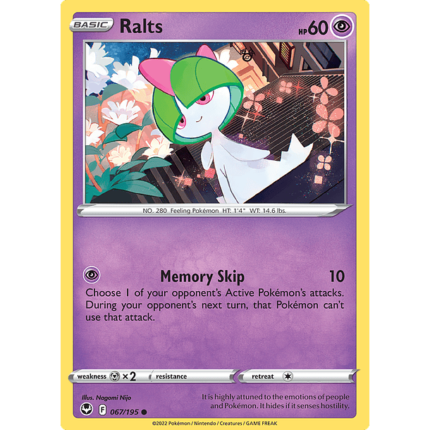 Ralts - 067/195 - Common