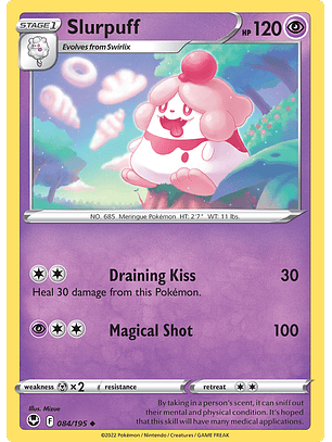 Slurpuff - 084/195 - Uncommon