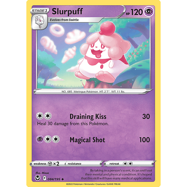 Slurpuff - 084/195 - Uncommon