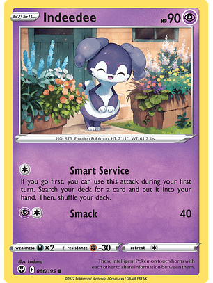 Indeedee - 086/195 - Common