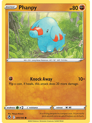 Phanpy - 091/195 - Common