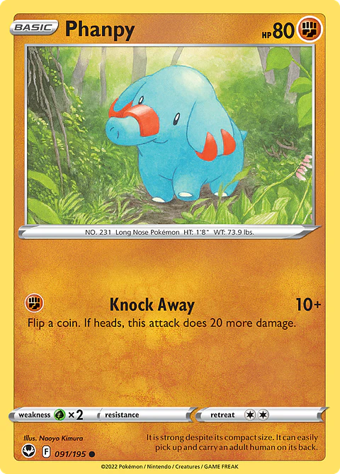 Phanpy - 091/195 - Common
