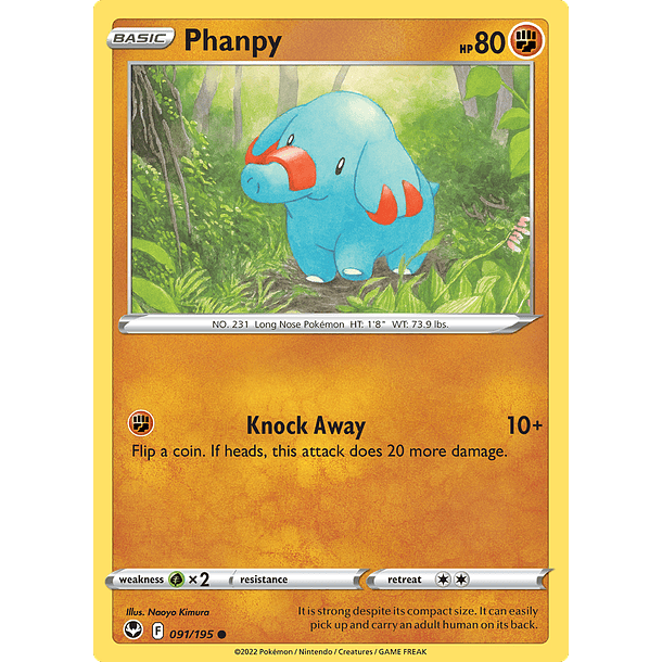 Phanpy - 091/195 - Common