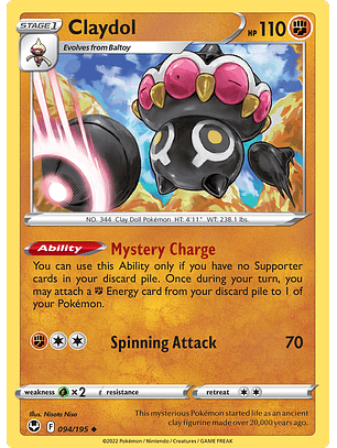 Claydol - 094/195 - Uncommon