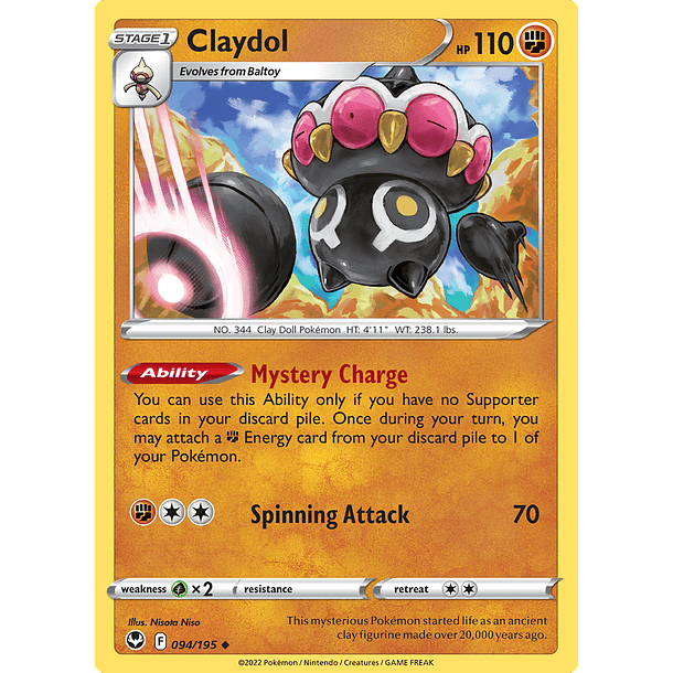 Claydol - 094/195 - Uncommon