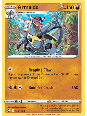 Armaldo - 096/195 - Rare