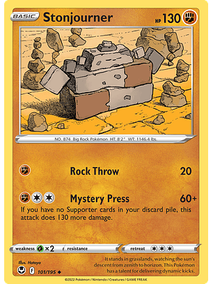 Stonjourner - 101/195 - Uncommon