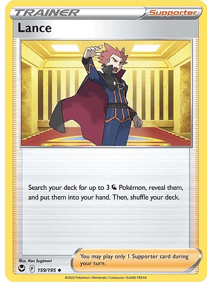 Lance - 159/195 - Uncommon Reverse Holo